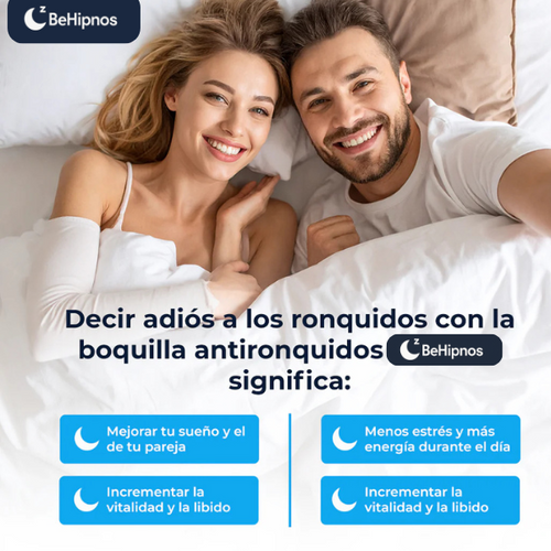 Boquilla anti-ronquidos ajustable - ¡deje de roncar ya!